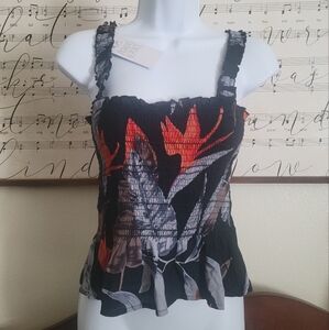 Patrons of Peace 🖤 Dark Blue Tank Top, size s